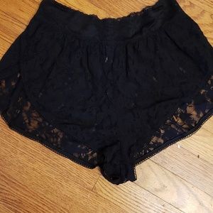 Victoria's Secret Lace Sleep shorts